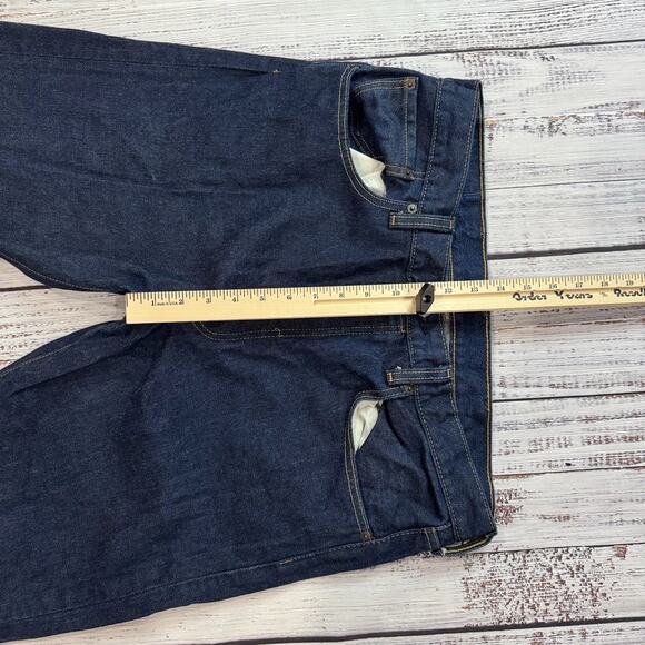 Levi’s 501 STF Jeans Men 38x30 Dark Raw Denim Button Fly Straight Rigid VTG - Picture 5 of 5